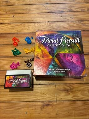 Trivial Pursuit Genus IV Board Game